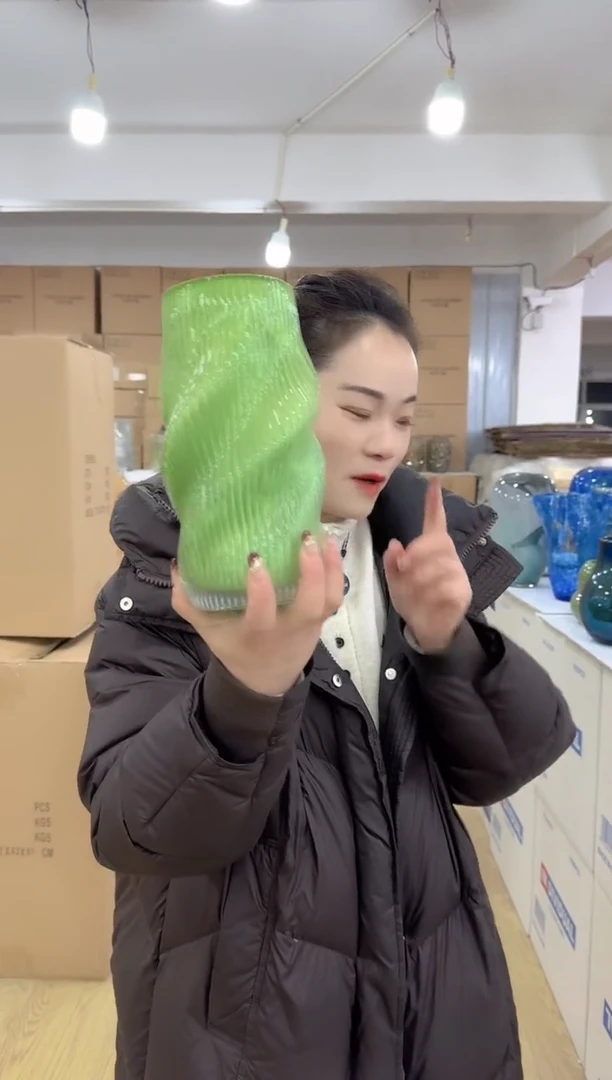 【闪购商品】无铅玻璃甄选花器-g-早14