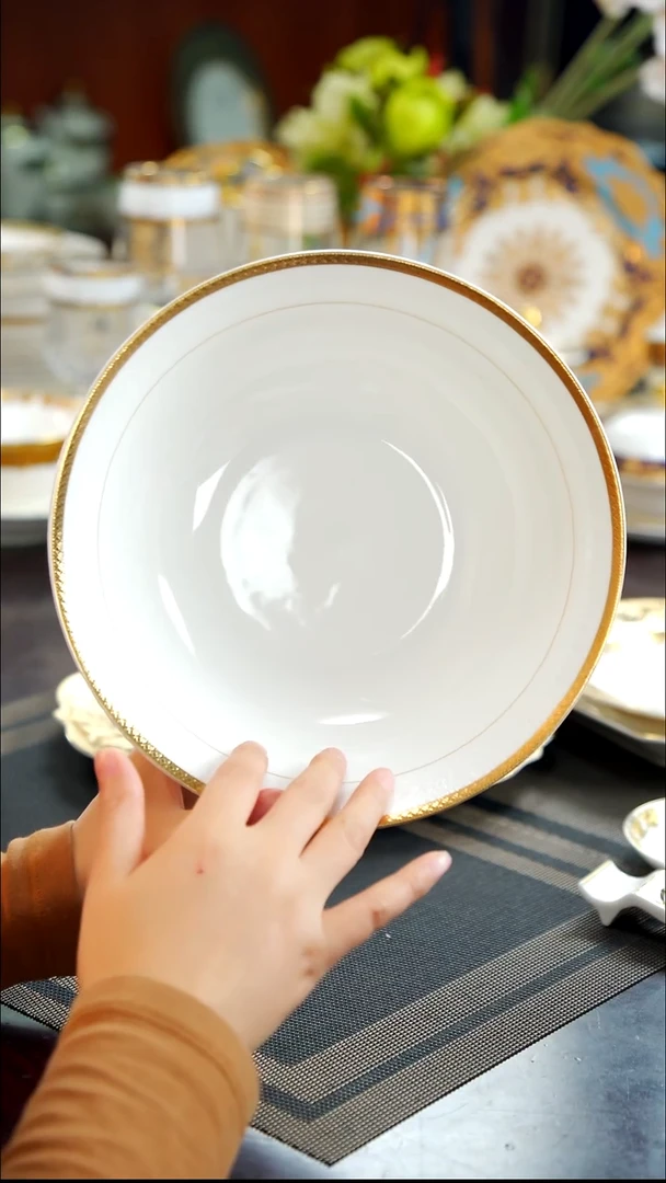 瓷片9寸大汤碗1个  福利价