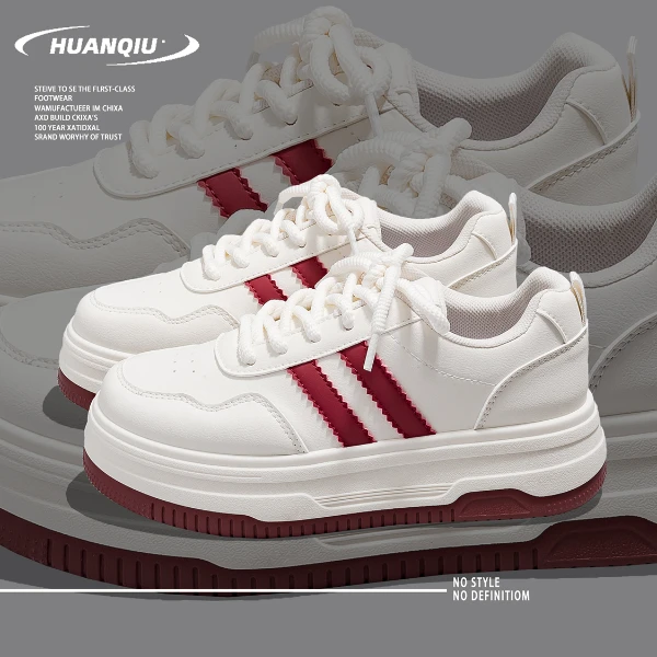 环球ins2025春季新款小众设计感高颜值校园休闲百搭厚底运动鞋