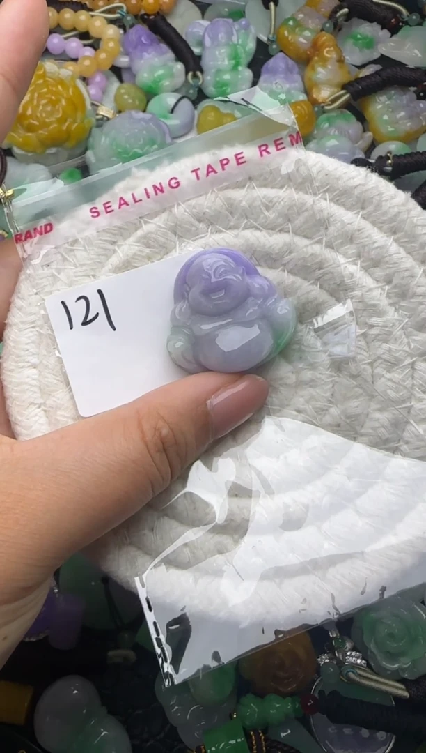 颈饰未镶嵌翡翠缅甸翡翠吊坠
