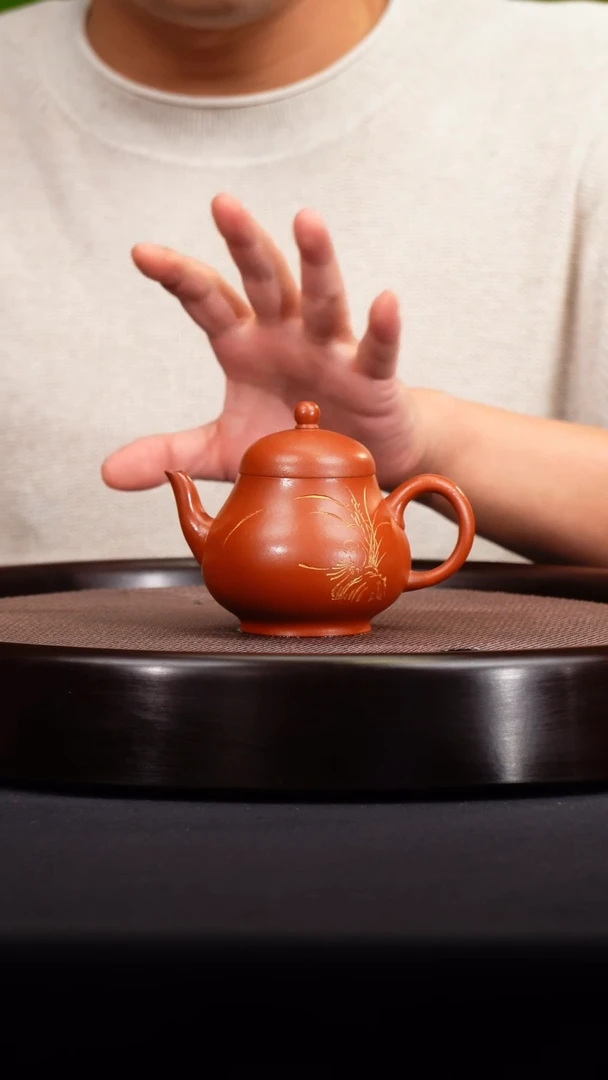 茶壶紫砂 宜兴紫砂原矿壶