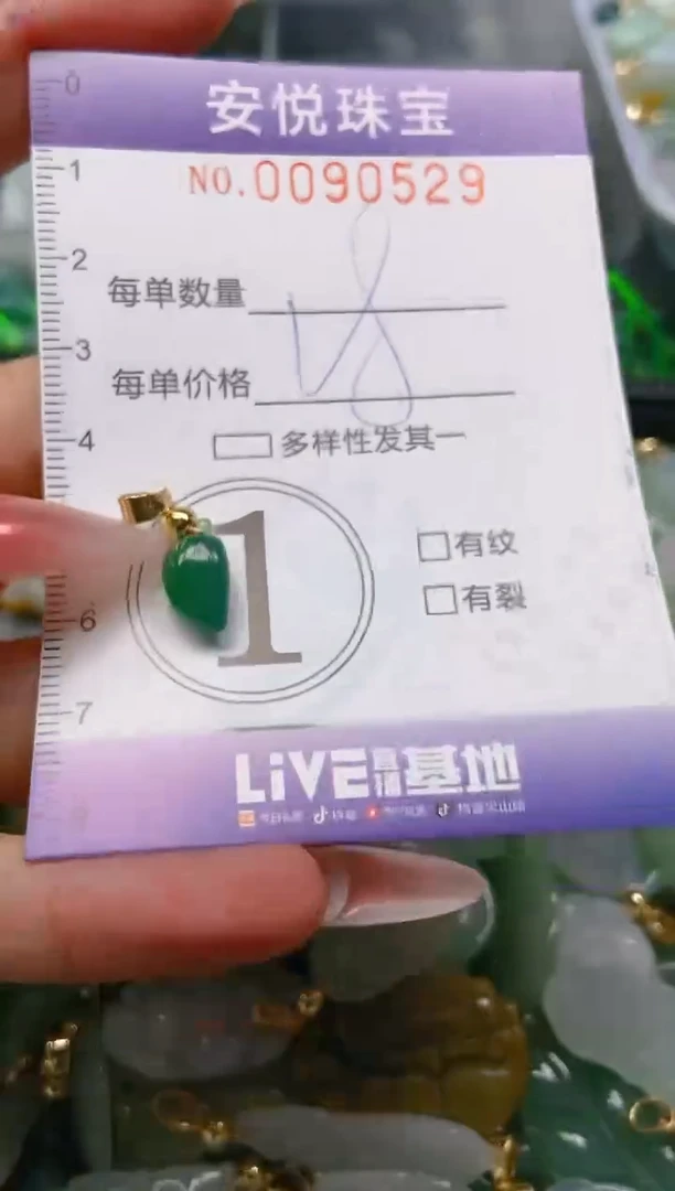 【闪购商品】翡翠颈饰未镶嵌闪购0090529