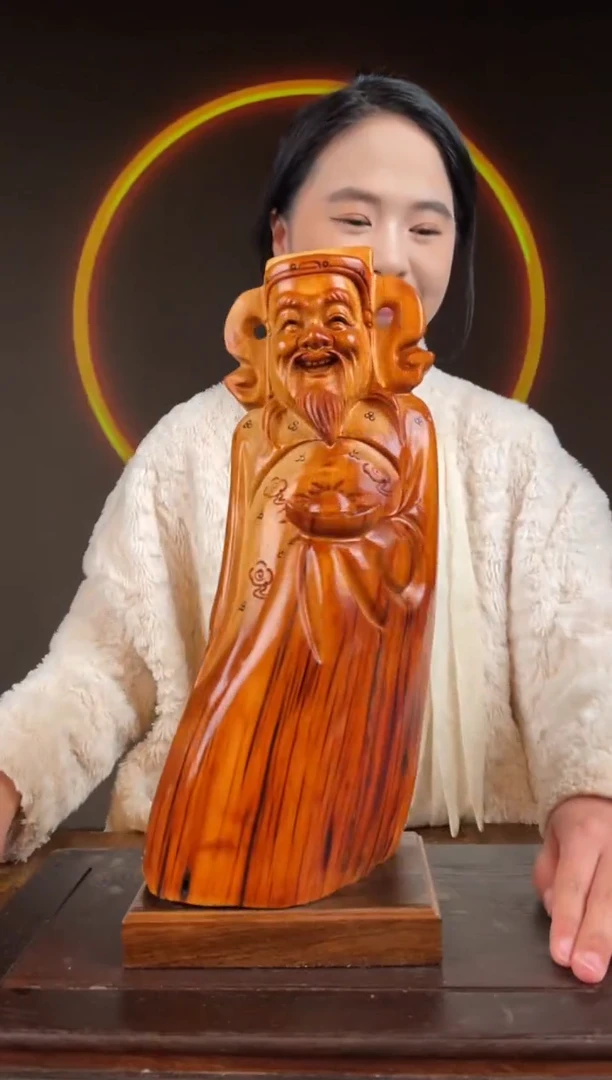 柏木（崖柏）手工摆件,先抢先得! 编号:87