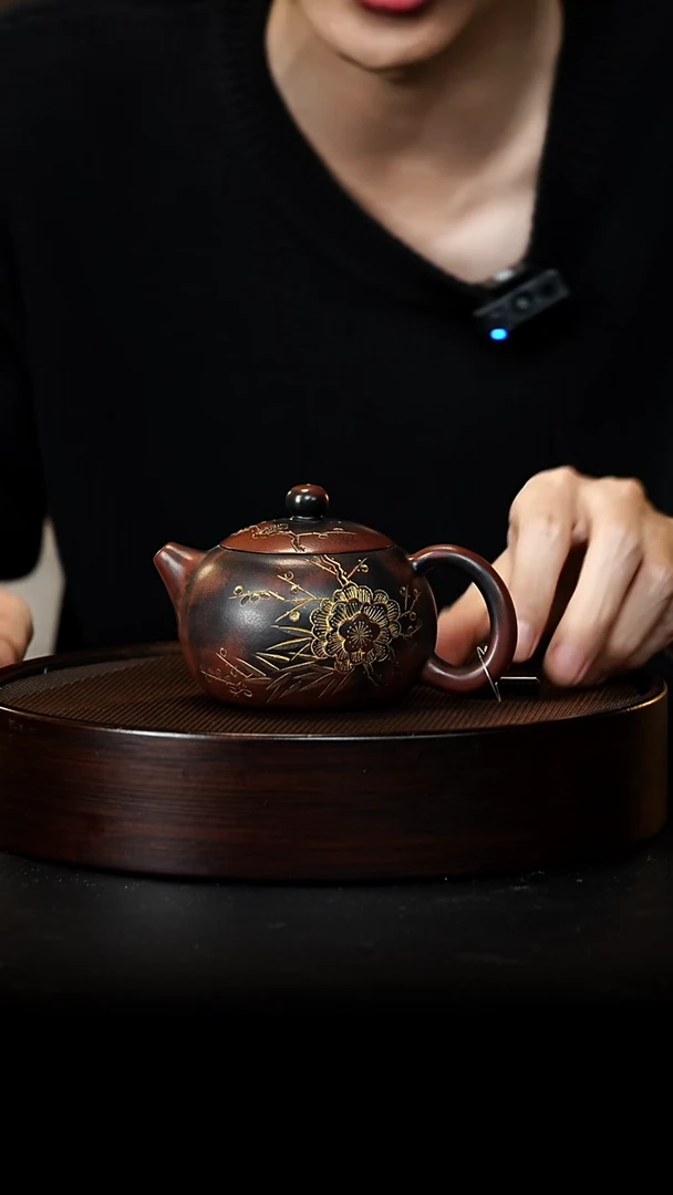 茶壶紫砂宜兴紫砂壶H85623