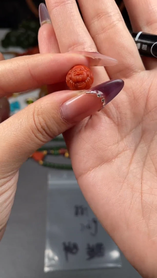 南红吊坠珠子大柱子