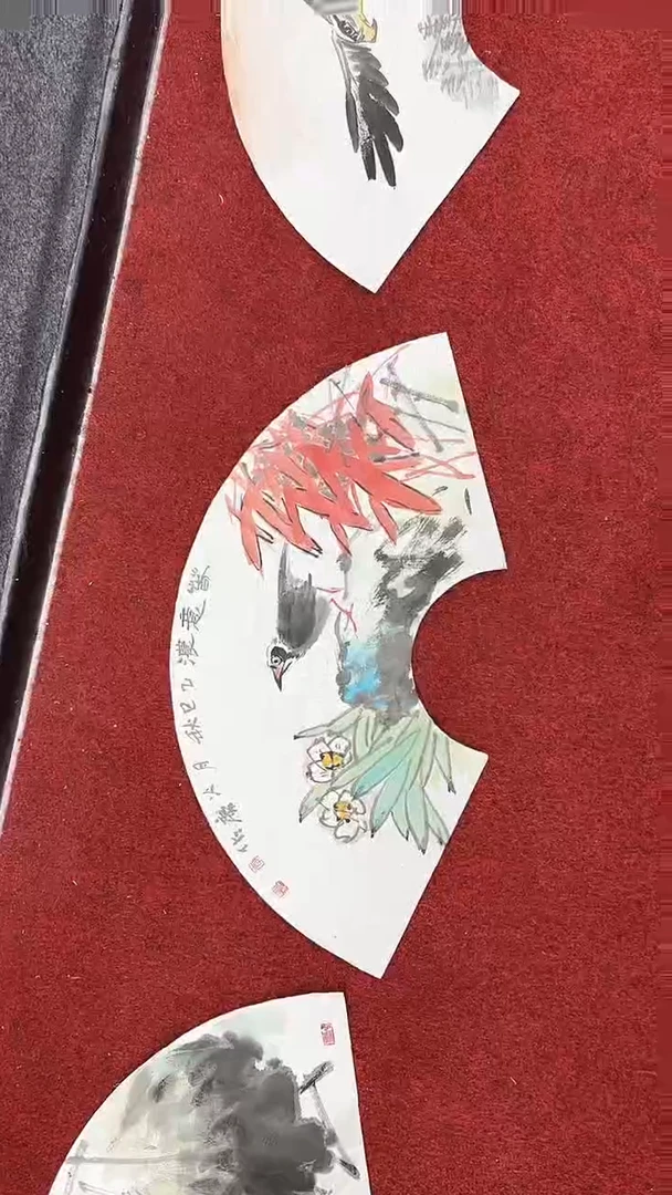 国画李火庆/国画/花鸟