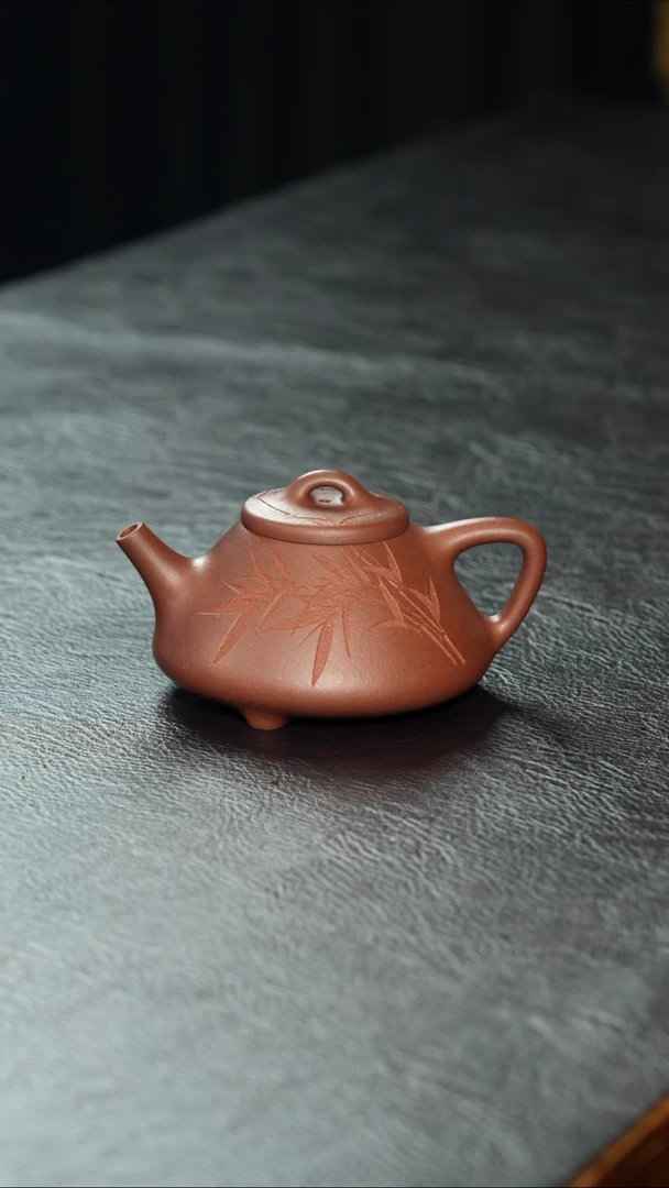 茶壶紫砂小*半手工 子冶 石瓢