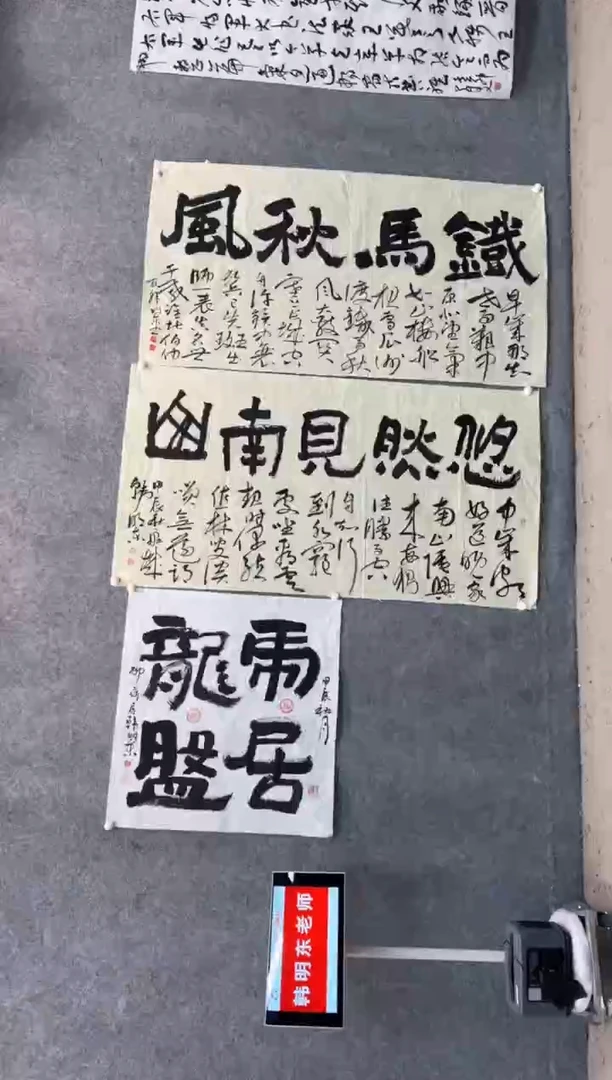 【闪购商品】书法sf不二轩书法作品hmd06