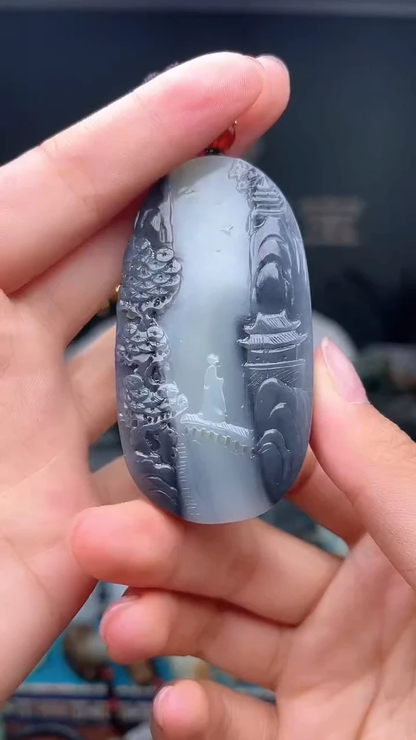 未镶嵌和田玉挂件1