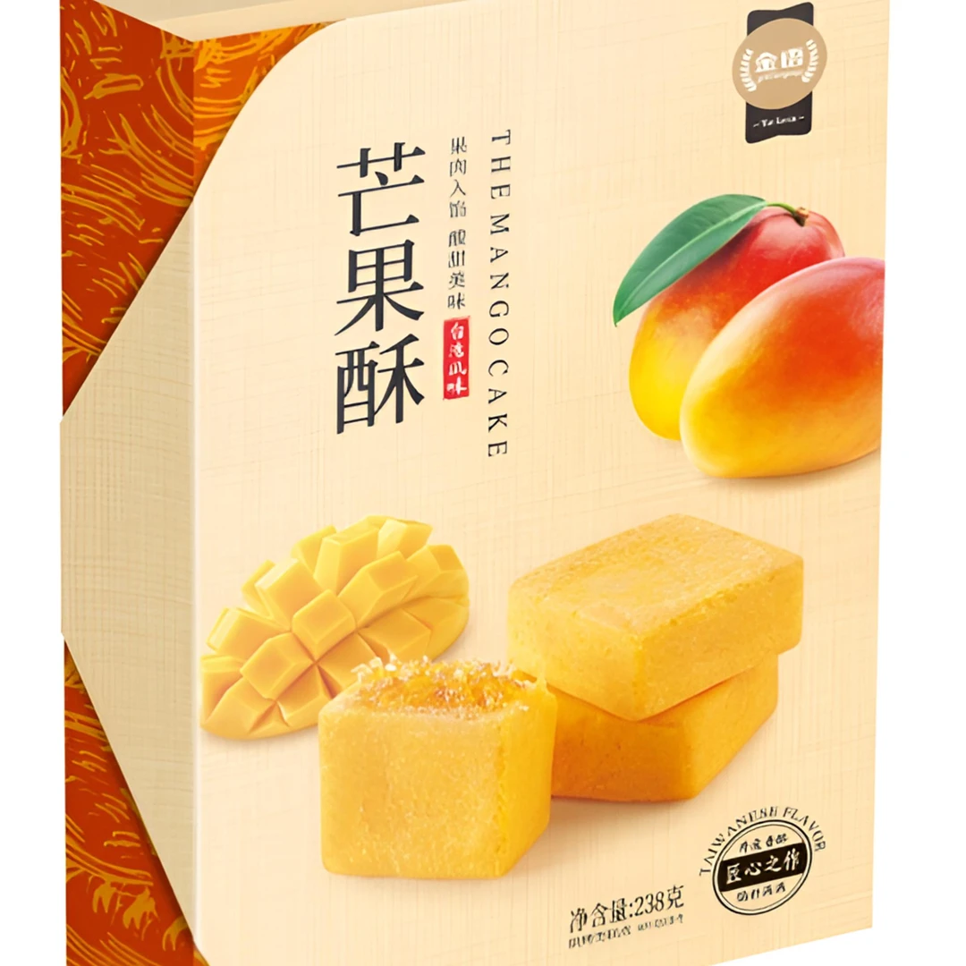 金语芒果酥238g*3盒