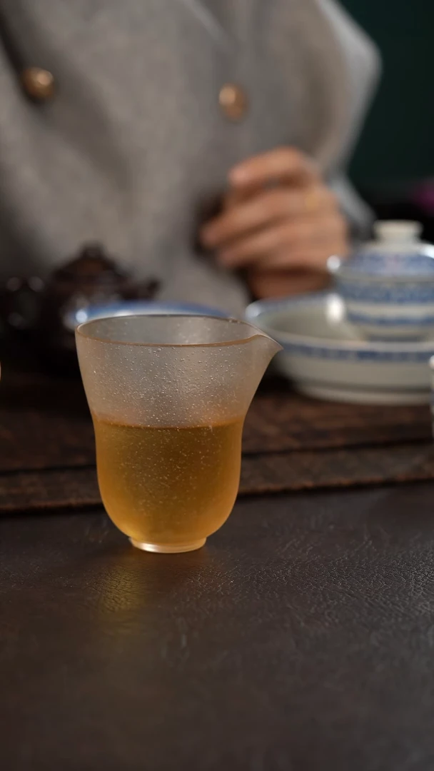 【闪购商品】杯心缘甄琉璃公道杯 小葫芦香槟金