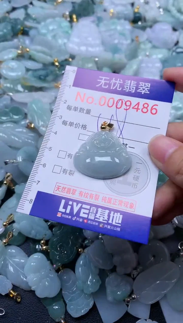 颈饰未镶嵌翡翠9486