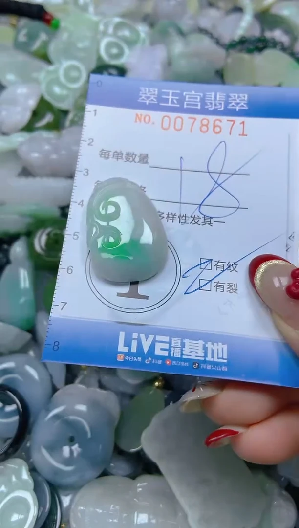 【闪购商品】翡翠颈饰未镶嵌闪购0078671
