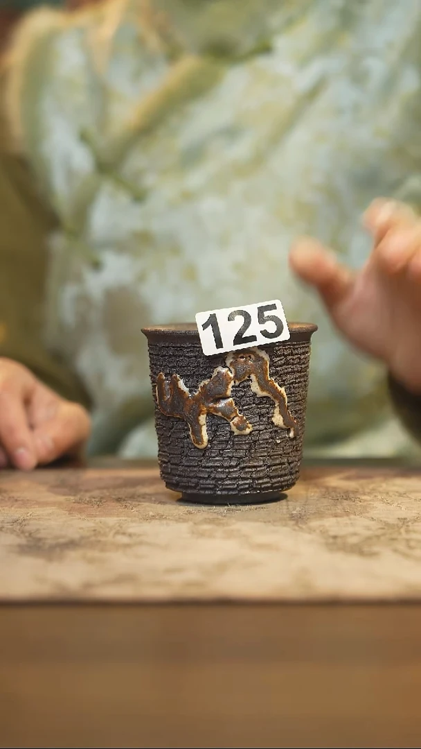 晴***色陶瓷茶器茶具主人杯125