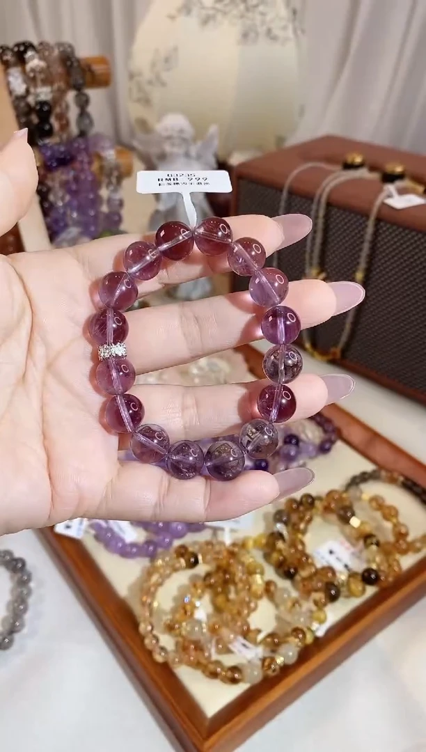 水晶手链未镶嵌G3235颜色微差