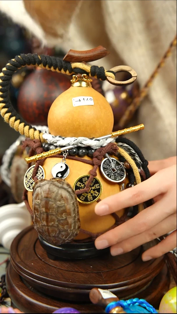 168号500ml左右非遗大漆酒葫芦