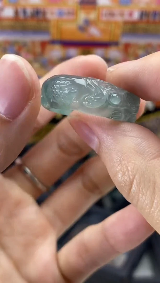 未镶嵌戒指翡翠373