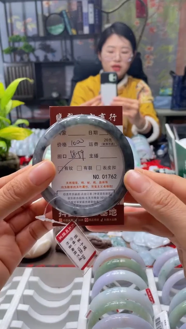 未镶嵌手镯翡翠1762