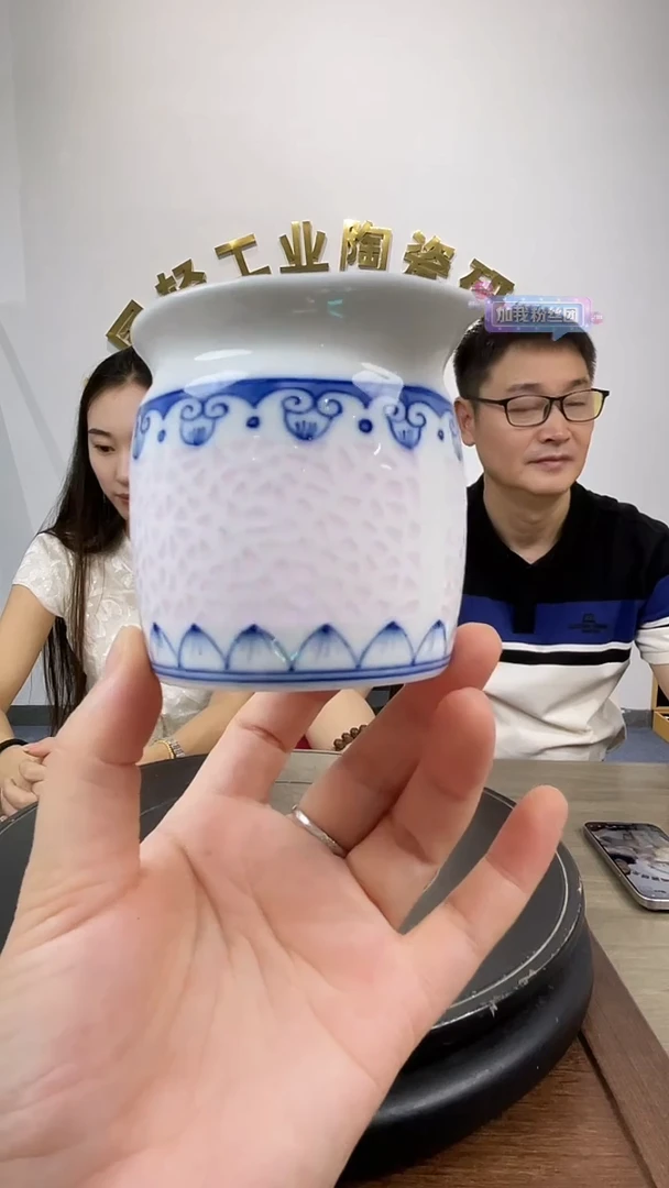 公道杯景德镇陶瓷手工手绘公道杯