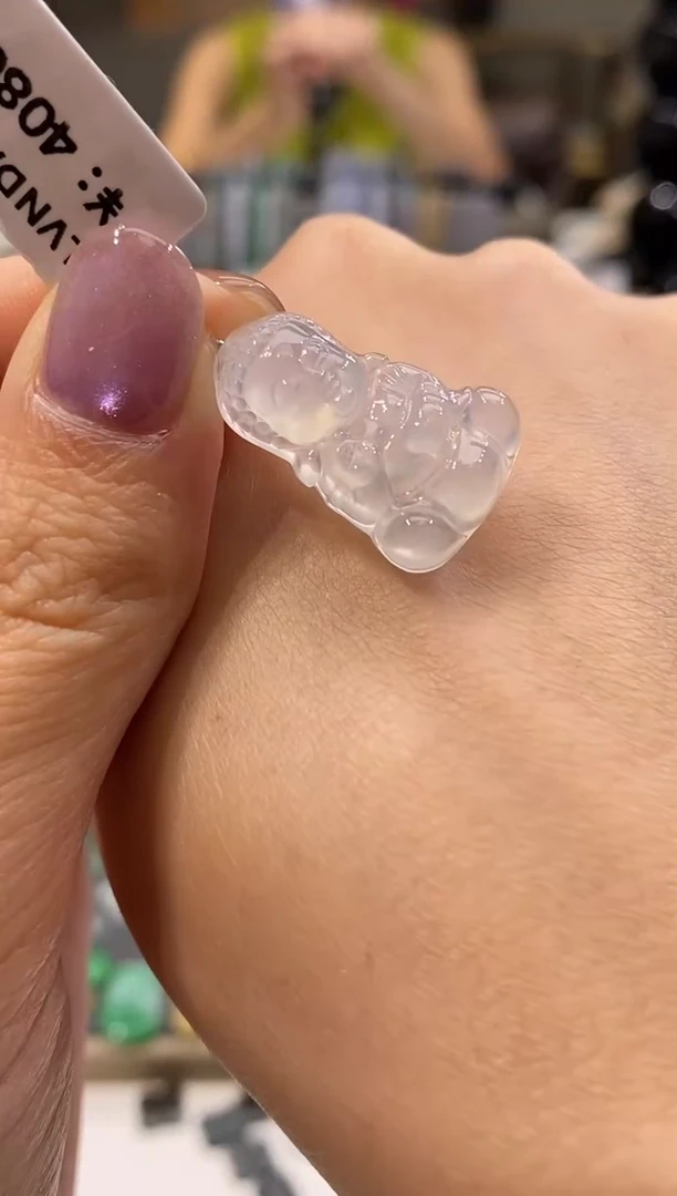 颈饰未镶嵌翡翠宝宝佛