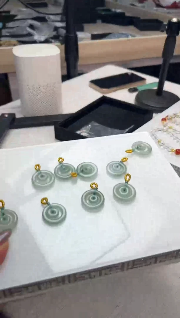 颈饰未镶嵌翡翠小九/1235769h/多样性发一
