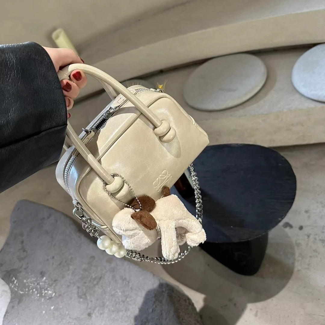 【Show Mi】SD-3375-椰椰云云茶-轻奢小众时尚百搭女士包