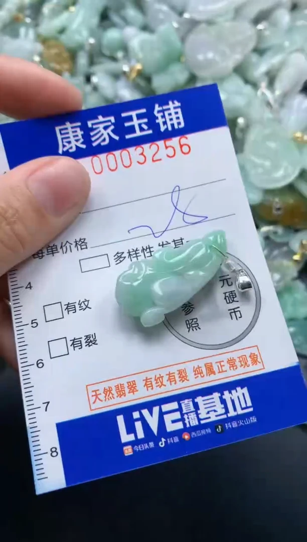 颈饰未镶嵌翡翠3256