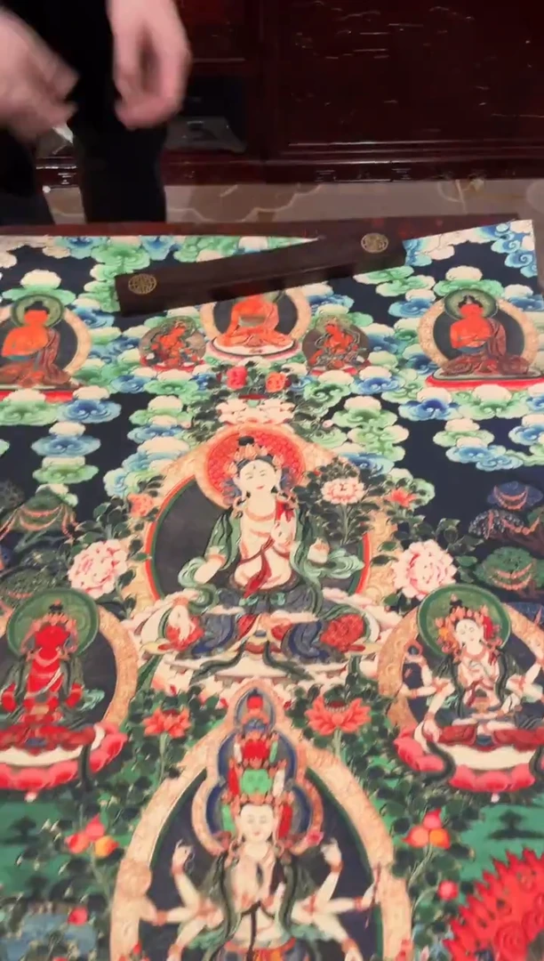 卷轴画手绘唐卡050