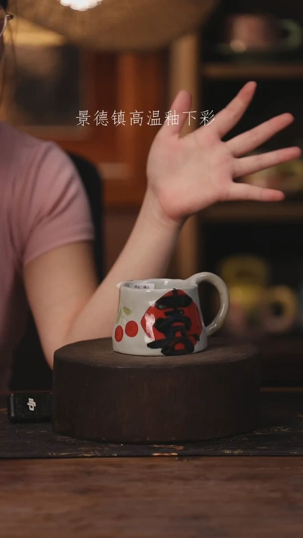陶瓷景德镇高温釉下手绘陶瓷174