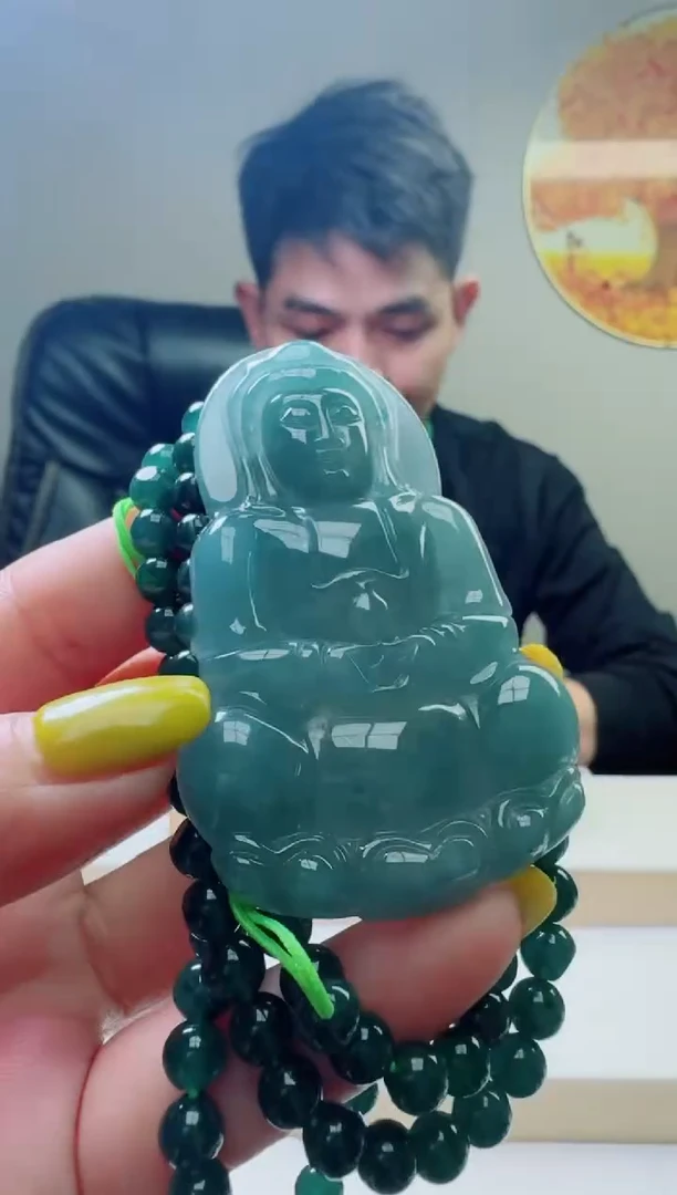 颈饰未镶嵌翡翠天然A货翡翠  多样性随机发其一