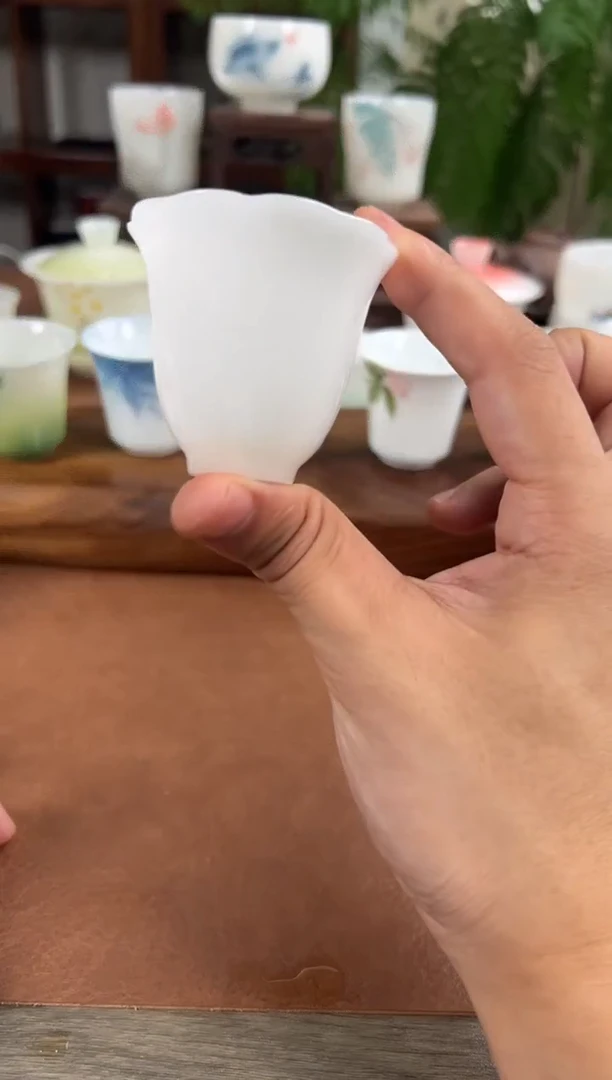 杯子优质瓷土茶具单品上新