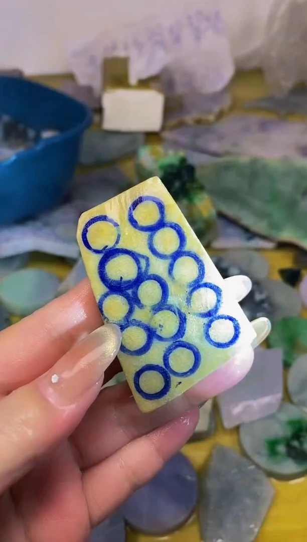 散珠翡翠天然缅甸翡翠A货821