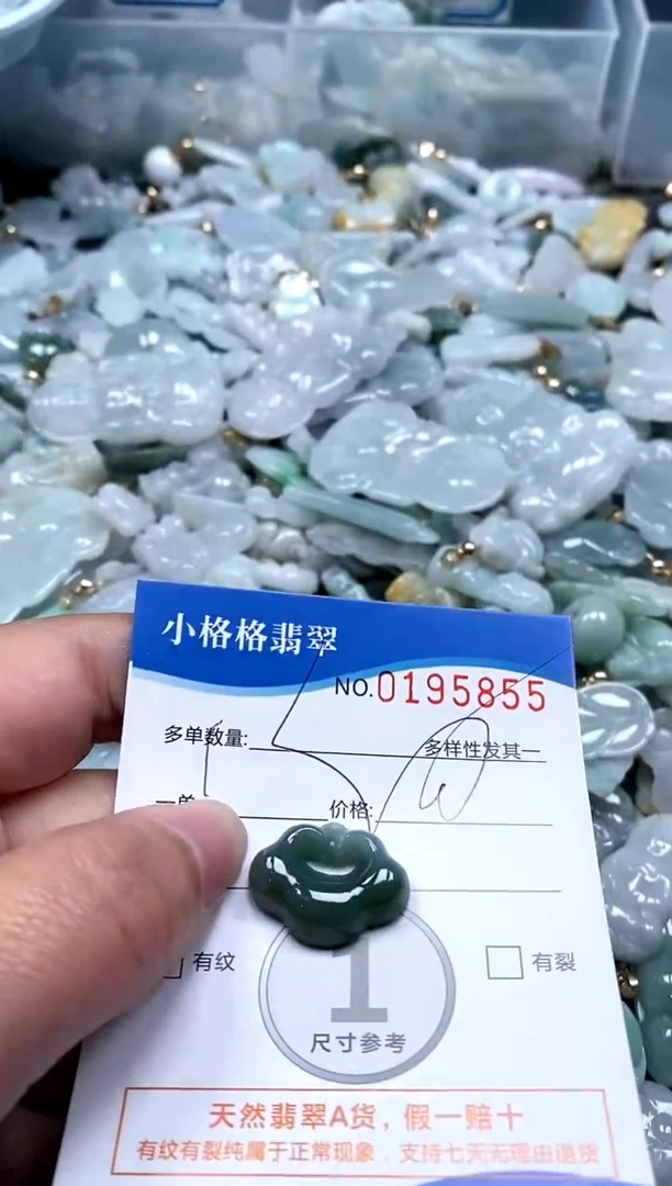 【闪购商品】翡翠颈饰未镶嵌闪购商品0195855