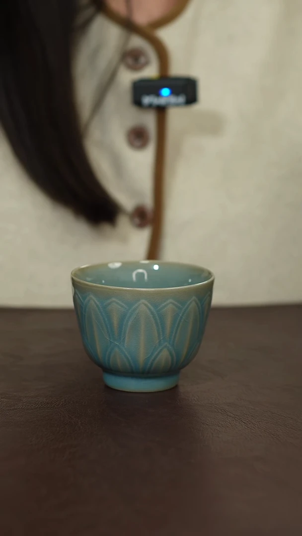 摆件陶原矿原釉汝宋汝瓷