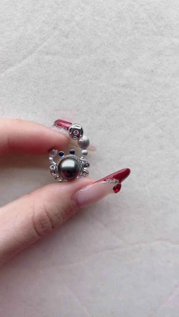 【闪购商品】海水珍珠吊坠银S925镶嵌Y35