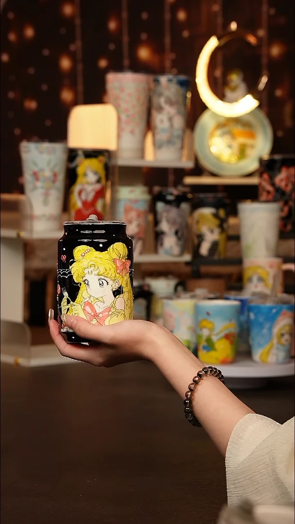 （玉泥）景德镇手工手绘文创陶瓷杯