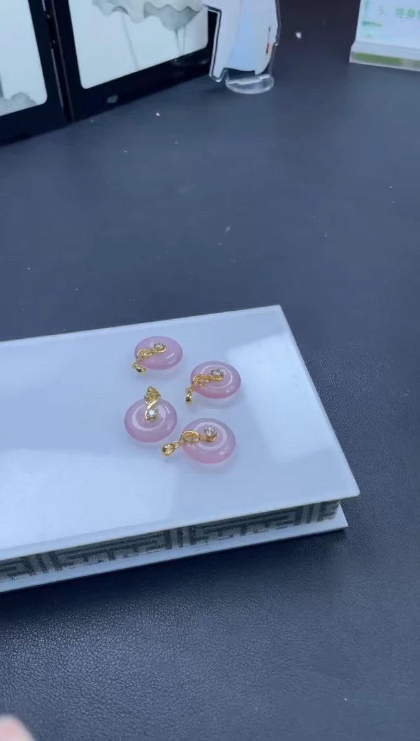 银S925镶嵌吊坠(不含链)玛瑙/玉髓012/FL23012615