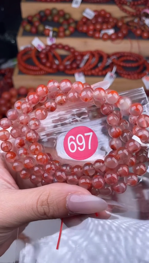 【闪购商品】南红玛瑙珠宝奇石未镶嵌697-7+