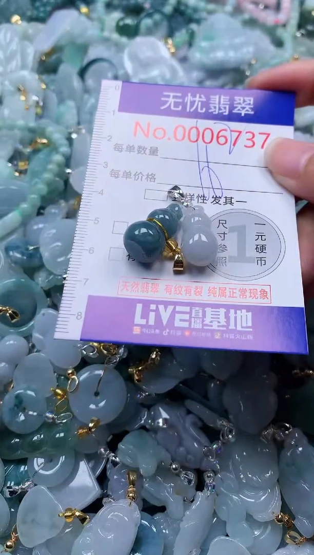 颈饰未镶嵌翡翠6737