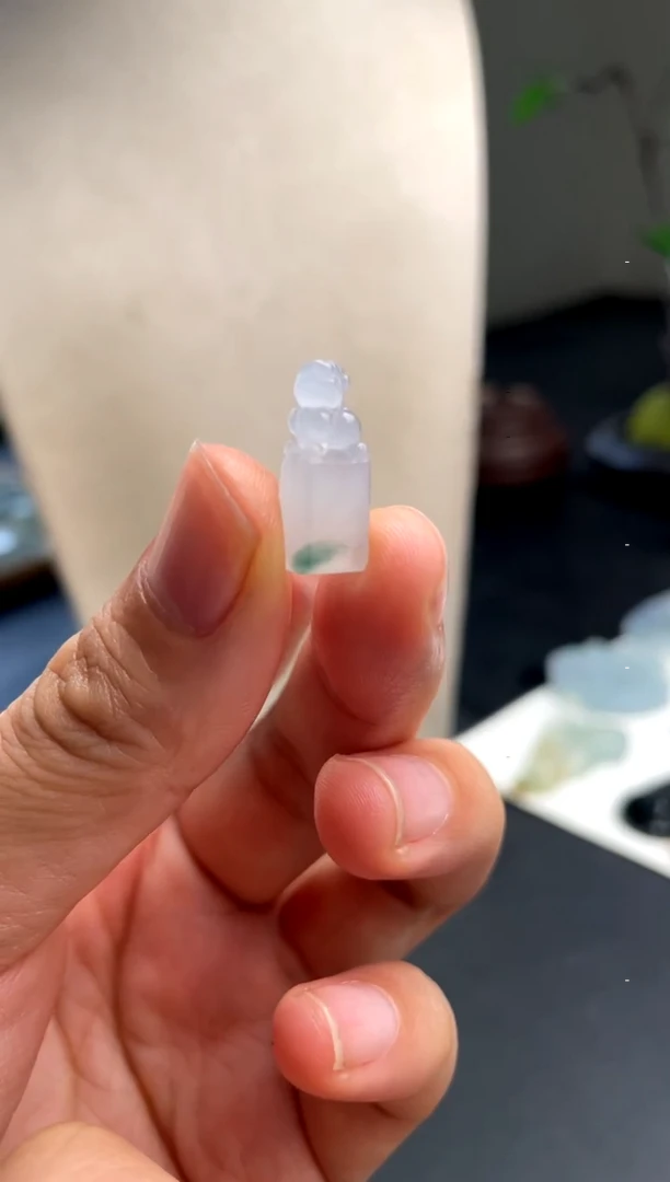 未镶嵌定制翡翠龏**鐔貔貅印