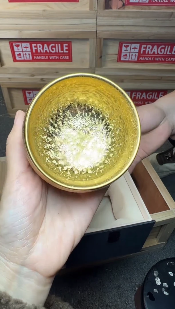 茶盏金钻 建窑建盏主人杯