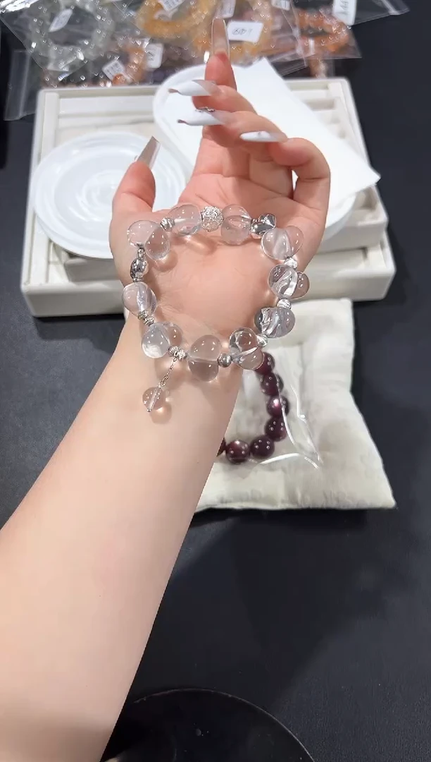 未镶嵌手串水晶54i多样性发其一【1条】默认微瑕