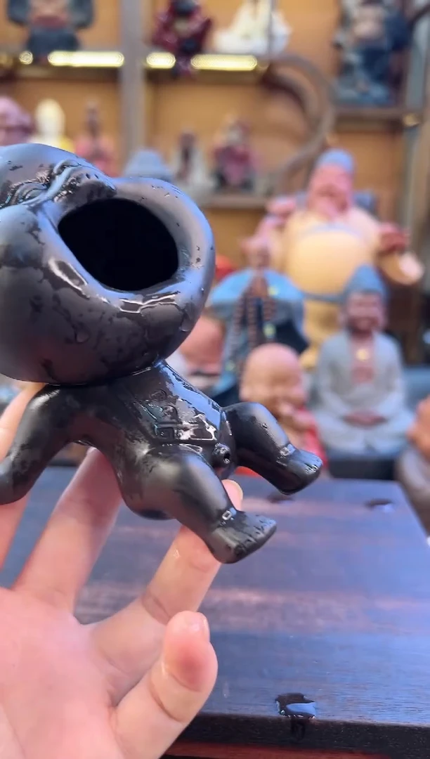 紫砂茶宠器闵茶宠摆件