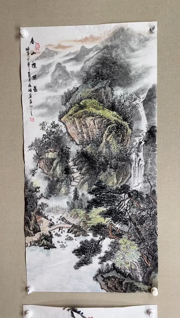 国画138*68 谢永峰谢永峰谢永峰谢永峰谢永峰