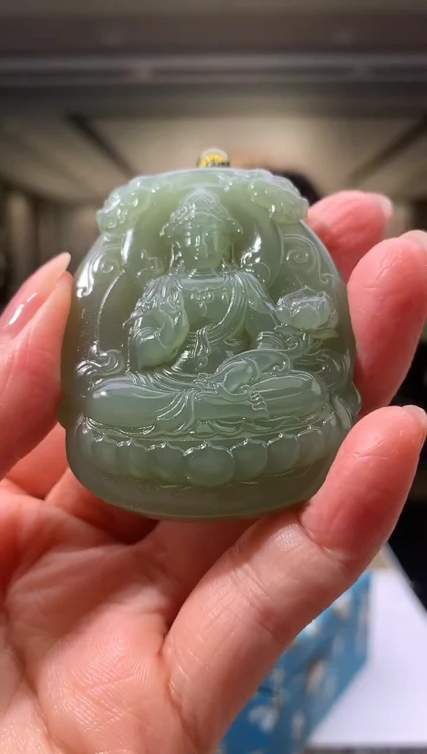 颈饰未镶嵌和田玉110358多样性发一