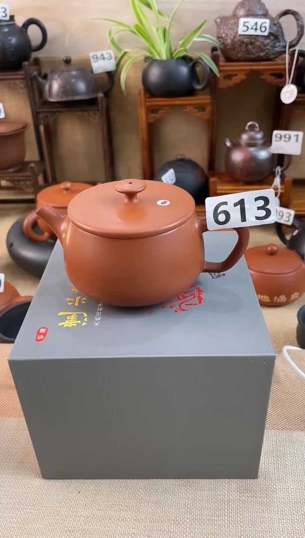 装****牙 建水紫陶单壶瑕疵放漏/A 613