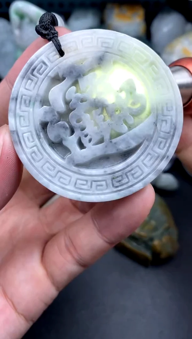 吊坠(不含链)未镶嵌翡翠1