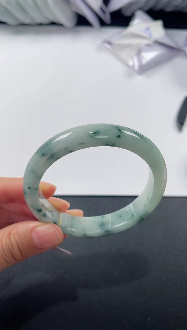 未镶嵌手镯翡翠基地发货H 0521 52+