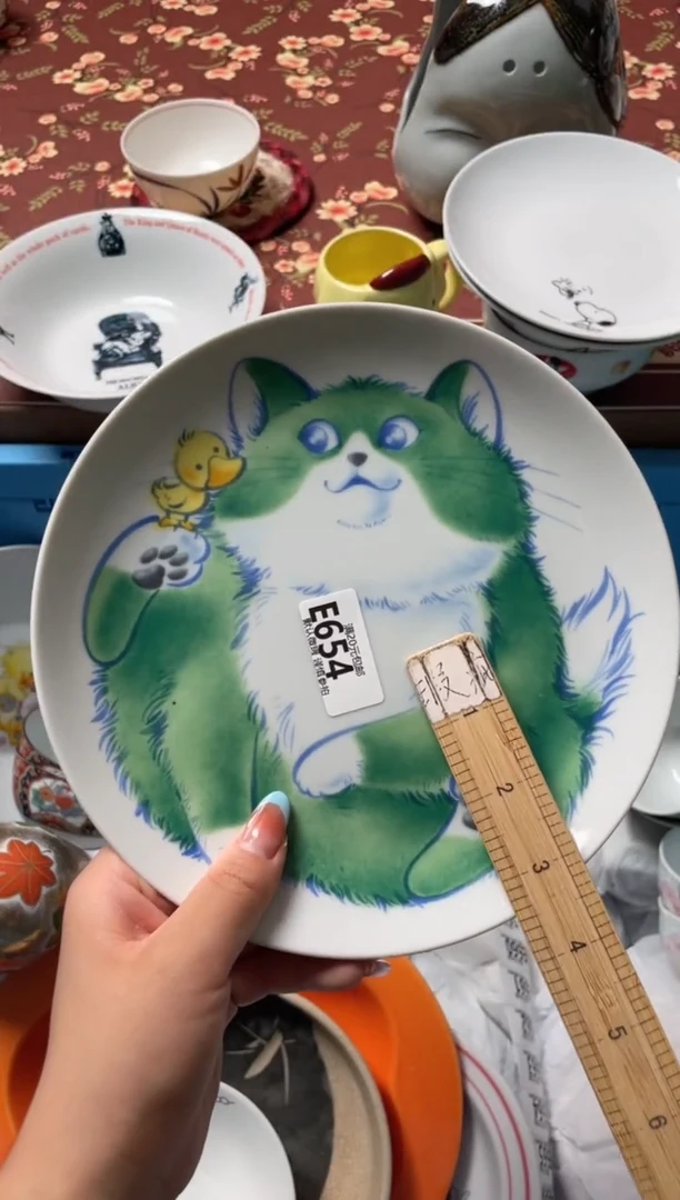 瓷片s****木瓷器瓷器E654