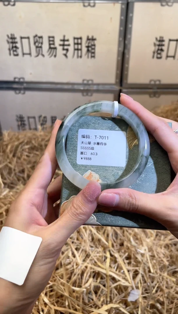 未镶嵌手镯石英质玉T7011